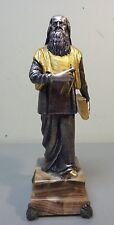 G. VASARI ITALY SILVER GILT BRONZE SCULPTURE, SIGNED (No. 8) picture