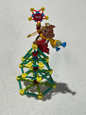1990 Enesco Tinkertoy Holiday Tinkertoy Tree Mouse Ornament picture