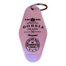 American psycho inspired Dorsia restaurant keytag picture