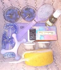 Lavender Bath Relaxation 11 Piece Self Love Spell Meditation Ritual  Kit picture