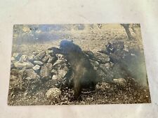 Antique RPPC 1911 Postcard Brown Bear Killed Dover, Vermont #635 picture