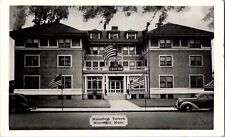 Mansfield, MA Massachusetts MANSFIELD TAVERN Bristol County VINTAGE B&W Postcard picture