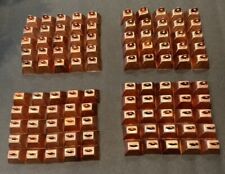 Lot of 100 Vtg Working Small Cow Bells Metallic Copper Color 1