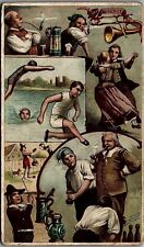 1893 ARBUCKLE BROS COFFEE NEW YORK #7 GERMANY SPORTS PASSTIME TRADE CARD 25-209 picture