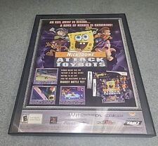 Nicktoons Attack Of The Toybots Video Game Print Ad 2007 Framed 8.5x11  picture