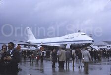 Boeing 747-100 Kodachrome 35mm Slide Photo Paris Air Show 1969 (#248) picture
