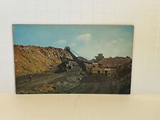 Loading Coal at Vogue Strip Mine Central City Kentucky Postcard A31 picture