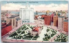 Postcard - Proposed Civic Center, New York City, New York, USA picture