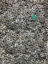 Mild Steel Flat Rings with Wedge Rivets -9 mm - Riveted Chainmail Ring Riveted picture
