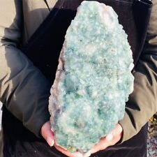 10160g Natural Green Mineral Specimen Fluorite Crystal Quartz  Eengry Stone picture