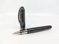 Visconti Saturno Black Pearl Limited Edition Roller Ball Pen #25/118 - Rare picture