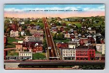 Duluth MN-Minnesota, Up the Incline from Superior Street, Vintage Postcard picture