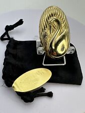 Vintage Pavlova Paris 1922 Solid Perfume Swan with Original Pouch picture