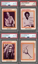 1979 Super Sisters Cards Complete Set (1-72) w/ 24 PSA Graded ALL 8s and 9s picture