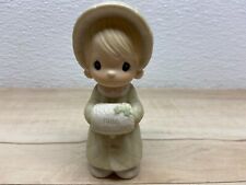 Vtg 1986 Enesco Presious Moments Wishing You A Cozy Christmas Figurine picture