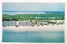 1960s Sheraton Sancastle Motor Inn Lido Beach Sarasota Florida FL Postcard Motel picture