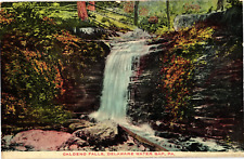 Caldeno Falls Delaware Water Gap PA Divided Unposted Postcard c1910 picture