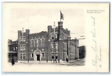 c1905 Scottish Rite Temple Building Entrance Kansas City Missouri MO Postcard picture