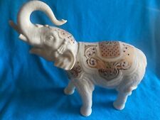 Lenox China jewels collection white and gold elephant picture
