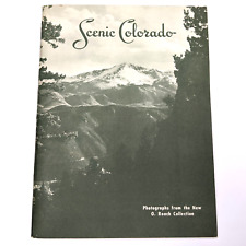 1953 Scenic Colorado Picture Booklet 50+ Photos by Otto Roach Book History CO 2E picture