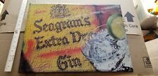 VINTAGE Seagrams Extra Dry Gin Advertising Bar SIGN  B picture