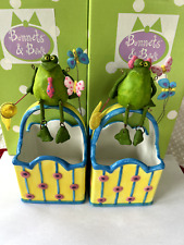 Bonnets & Bows - Nancye Williams - FROGGY FROG BASKET - 2 Pieces - NW3105 - CUTE picture