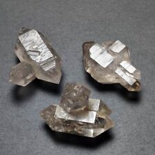 17g/3pcs/26-29mm Natural Herkimer Diamond Symbiotic Quartz Crystal Healing 3584 picture