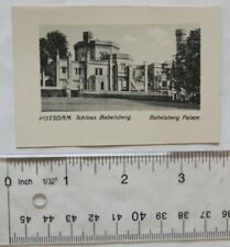 Vintage photo of Potsdam, Babelsberg Palace picture