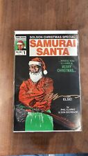 Solson Christmas Special 1 Signed Jim Lee 1st Publish Art Samurai Santa picture