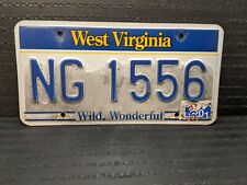 EXPIRED WEST VIRGINIA LICENSE PLATE ...... (NG 1556) picture
