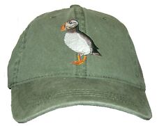 Puffin Embroidered Cotton Cap NEW Bird Hat picture