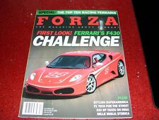 DECEMBER 2005 FORZA MAGAZINE NO. 66 PREVIEW: FERRARI F430 CHALLENGE picture