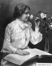 8x10 Glossy B&W Art Print 1904 Helen Keller picture