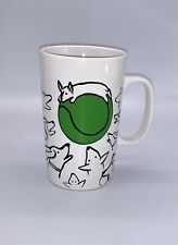 2015 Starbucks Dogs Fetch Green Tennis Ball 16 Oz Coffee Mug Cup picture