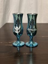 Royal Caribbean Loving Cup. Pair. Teal.  picture