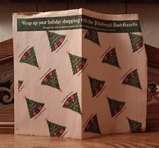 Vintage Pittsburgh Post-Gazette Wrapping Paper, Newspaper Promo Insert 21