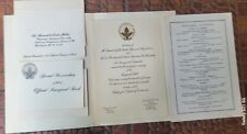 1965 Official Lyndon Johnson Inaugural Congressional Invitation and Program picture