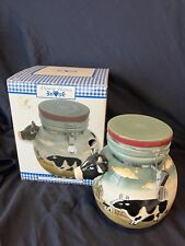 Vintage 3D Cow Cookie Jar picture