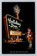 Lawrence MA-Massachusetts, Holiday Inn, Advertising, Antique Vintage Postcard picture
