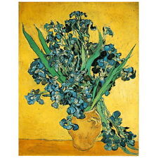 Van Gogh, Irises FRIDGE MAGNET, 1890 Fine Art Reproduction Mini Gift picture
