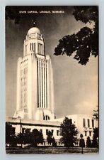 Lincoln NE-Nebraska, State Capitol Vintage Souvenir Postcard picture