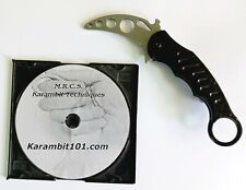 Knife Training Karambit FOX Style Knives instruction Black Pencak Silat DVD picture