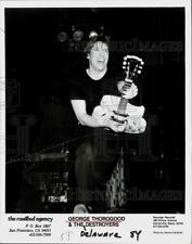 1984 Press Photo George Thorogood & The Delaware Destroyers - srp02556 picture