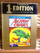 FAMOUS FIRST EDITION ACTION COMICS #1 HARD BACK 1st SUPERMAN Treasury DC 1974 VF picture