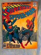 1981 DC & MARVEL Present: SUPERMAN and SPIDER-MAN Marvel Treasury Ed #28 picture