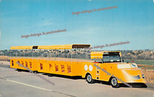 Deibler Trackless Trains Jeep Chassis Manhattan KS Kansas 1960s Vtg Postcard B24 picture