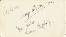 PETER LORRE - AUTOGRAPH 1949 WITH CO-SIGNERS picture