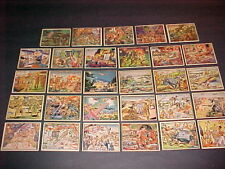 1938  GUM  INC.  HORRORS OF WAR  29 CARD LOT  INCL. 9 HIGHS   EX+ picture