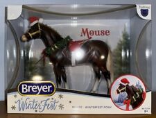 Breyer Mouse WinterFest SR 2023 Limited Edition Chestnut German Riding Pony NIB picture
