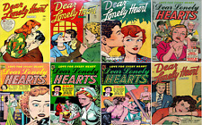 1951 - 1954 Dear Lonely Heart and Lonely Hearts Comic Package - 8 eBooks on CD picture